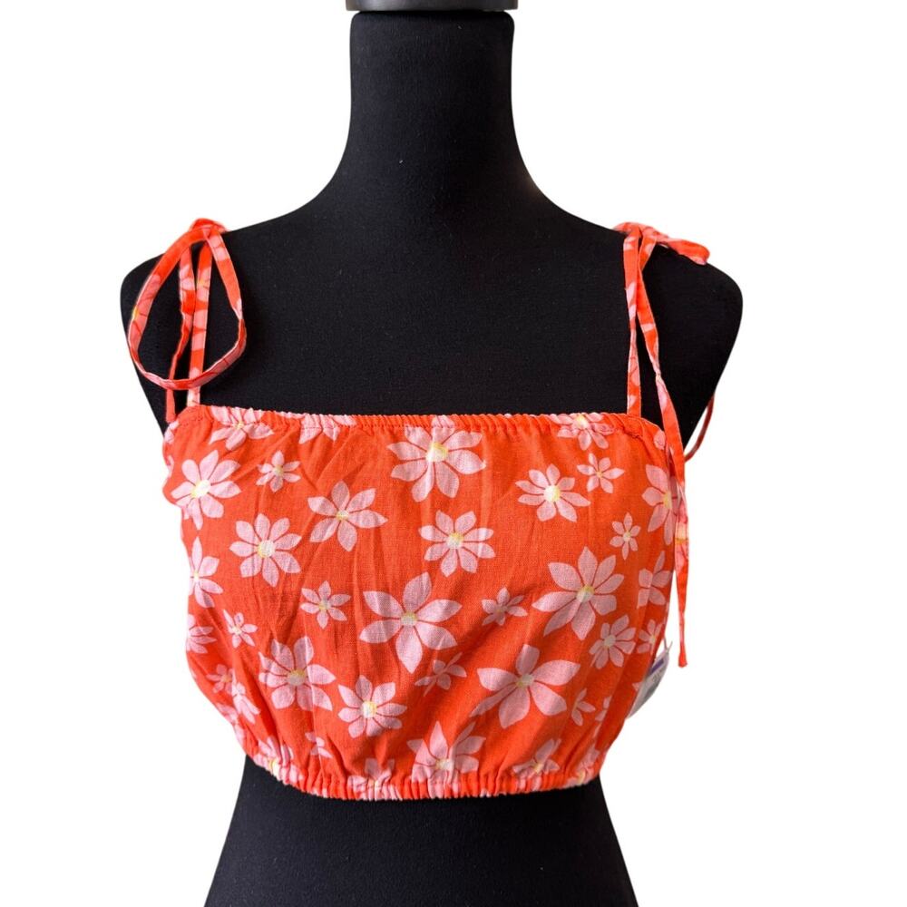 NEW BILLABONG X WRANGLER Women's Fireside Perfect Pair Crop Top Size S - Picture 4 of 9